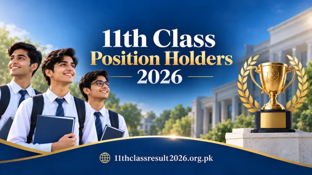 11th Class Position Holders 2026 – All Boards Toppers